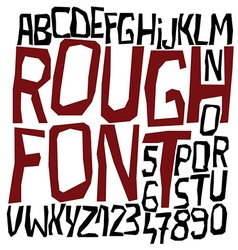 Font Royalty Free Vector Image - VectorStock