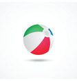 beach ball vector image