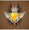 shield vector image vector image
