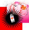 spray on love vector image vector image