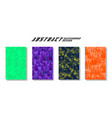 set abstract grunge backgrounds for sports vector image