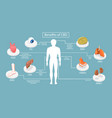3d isometric flat conceptual vector image vector image