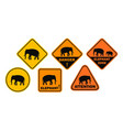 elephant vector image
