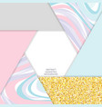 trendy colors abstract background glitter gold vector image