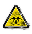 sign symbol quarantine zone area stop novel vector image