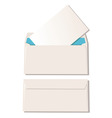 two envelopes vector image vector image