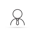 male profile picture silhouette avatar vector image