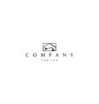 logo on which an abstract image three vector image