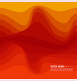 distorted wave colorful texture vector image