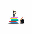 differences between humans and primates vector image vector image