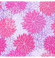 seamless floral pattern vector image vector image