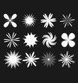 brutalism shapes for swiss minimal style design vector image