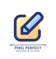 edit pixel perfect gradient fill ui icon vector image vector image