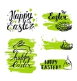 set of easter card and hand drawn easter vector image vector image