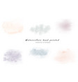creative minimalist watercolors hand-painted vector image