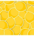 seamless pattern background from lemon vector image
