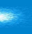blue waves background vector image