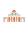 traditional oman building vector image