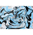 colorful ink mixture swirl vector image vector image