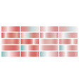coral color gradient on white background vector image vector image