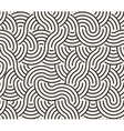 seamless black and white irregular arc vector image