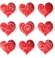 heart tattoo icon vector image