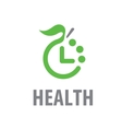 logo health vector image