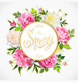 spring collection backgrounds vector image