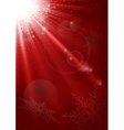 abstract christmas background vector image vector image
