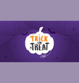 design template with 3d paper pumpkins vector image vector image