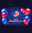 greeting card or banner with striped flag vector image vector image