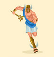 greek gods and goddess hermes vector image