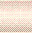 seamless geometric pattern with hearts repeating vector image vector image