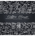 template coffee shop page design vector image vector image