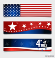 american flag and note papers ready for your vector image vector image