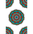 boho mandala seamless pattern vector image vector image