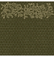 doodle rose border vector image