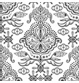 hand drawn ethnic ornamental seamless vector image