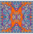 silk neck scarf or kerchief square pattern design vector image vector image