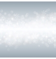 beautiful various snowflakes vector image