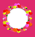 valentines day background vector image