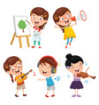 kids art vector image