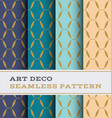 art deco seamless pattern 35 vector image