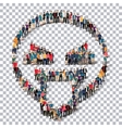 people emoticon smiley icon vector image vector image