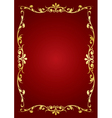 ornamented frame vector image vector image