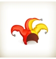 jester cap vector image vector image