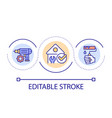 home repair and remodeling loop concept icon vector image vector image