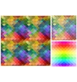 abstract mosaic background pattern vector image vector image
