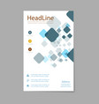 brochure design template creative vector image vector image