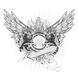 vintage emblem vector image